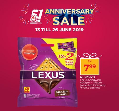 The Store and Pacific Hypermarket Anniversary Sale Promotion (13 June 2019 - 26 June 2019)