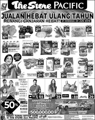 The Store and Pacific Hypermarket Weekend Promotion (21 June 2019 - 23 June 2019)