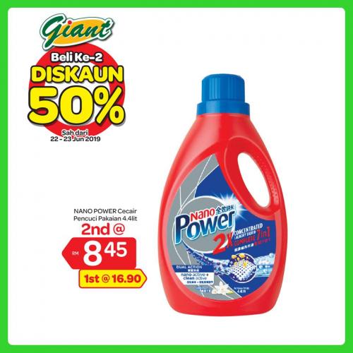 Giant Extra Savings Promotion (22 June 2019 - 23 June 2019)