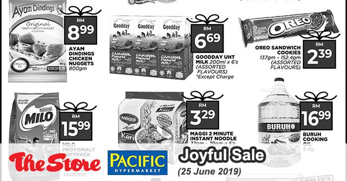 The Store and Pacific Hypermarket Joyful Sale Promotion (25 Jun 2019)