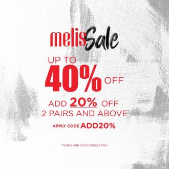 Melissa Sale up to 40% off (until 31 July 2019)