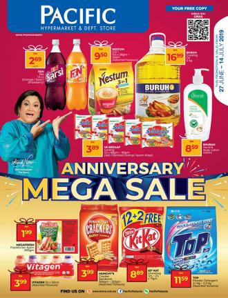 Pacific Hypermarket Anniversary Mega Sale Promotion Catalogue (27 June 2019 - 14 July 2019)