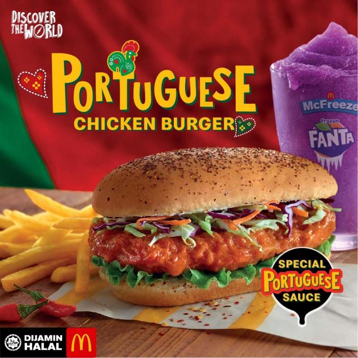 McDonald's NEW Portuguese Chicken Burger