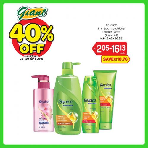 Giant Personal Care Promotion Up To 40% OFF (28 June 2019 - 30 June 2019)