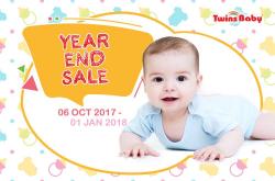 Twins Baby Year End Sale Promotion (6 October 2017 - 1 January 2018)