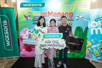 120 Lucky Watsons Shoppers and Their Friends Rewarded With a Raya Night to Remember With Ayda Jebat