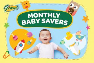 Giant Monthly Baby Savers Promotion (1 Jul 2019 - 31 Jul 2019)