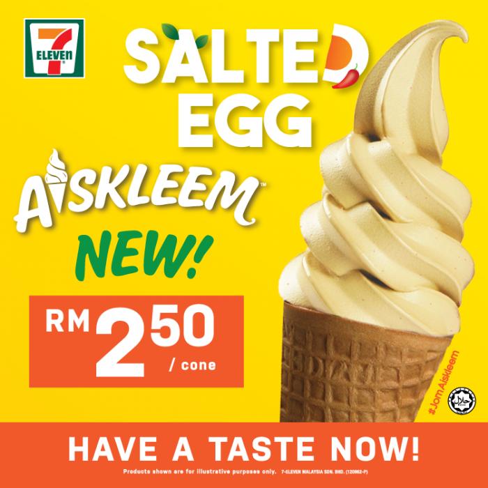 7-Eleven Salted Egg Aiskleem