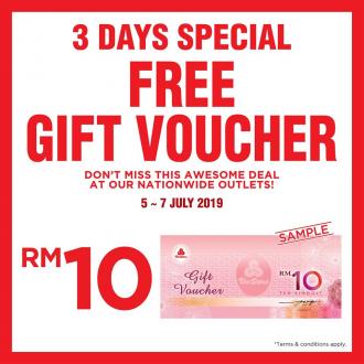 The Store and Pacific Hypermarket Weekend Promotion FREE Gift Voucher (05 Jul 2019 - 07 Jul 2019)