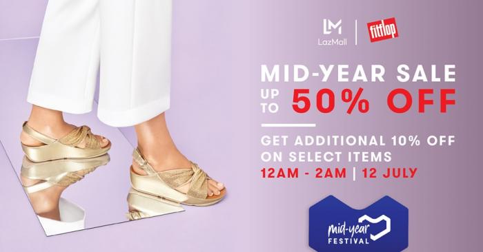 Fitflop Mid-Year Sale up to 50% off (12 July 2019)