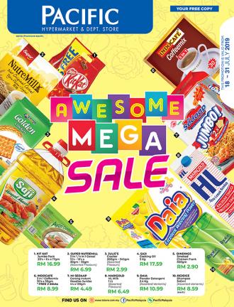 Pacific Hypermarket Mega Sale Promotion Catalogue (18 July 2019 - 31 July 2019)