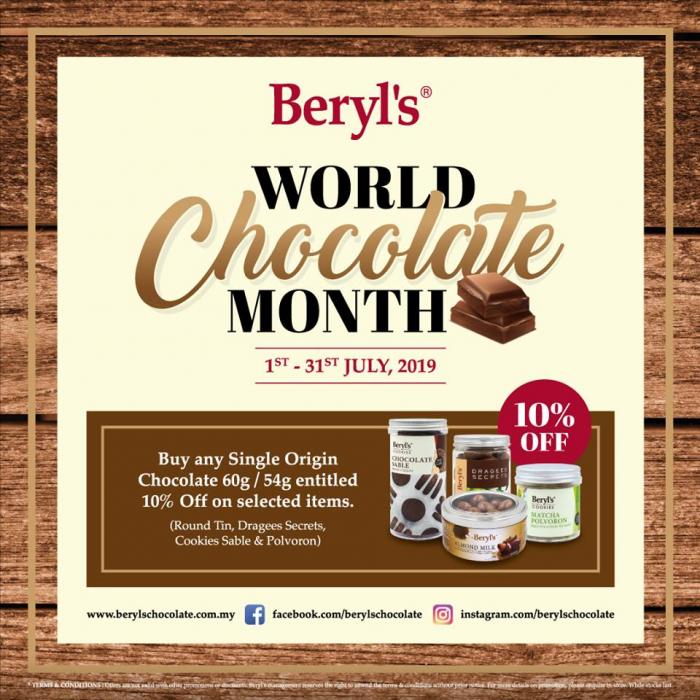 Beryl's World Chocolate Month (1 July 2019 - 31 July 2019)
