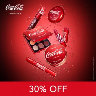 THEFACESHOP Coca Cola Promotion 30% off