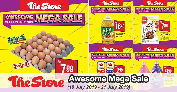 The Store Awesome Mega Sale Promotion (19 Jul 2019 - 21 Jul 2019)