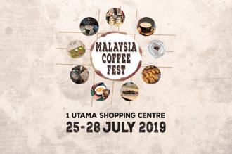 Malaysia Coffee Festival 2019 at 1 Utama Shopping Centre (25 July 2019 - 28 July 2019)