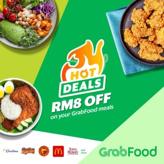 GrabFood Hot Deals RM8 OFF Promo Code (22 Jul 2019 - 31 Aug 2019)