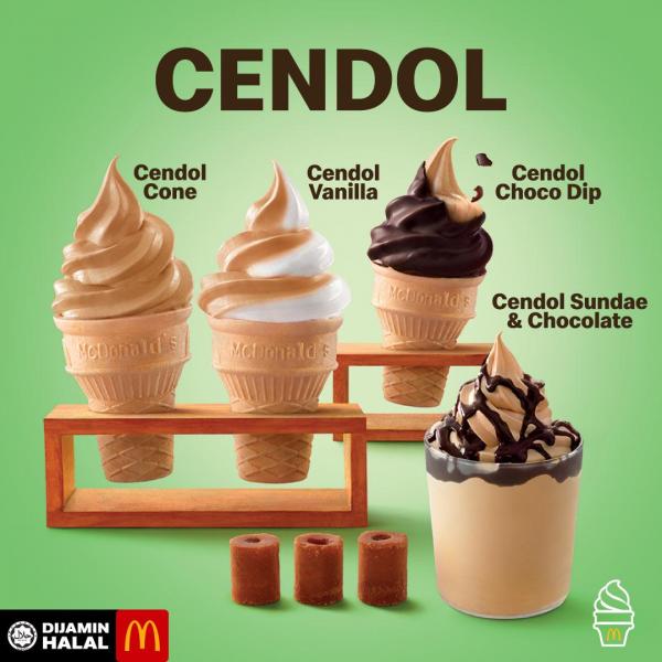 McDonald's Cendol Desserts
