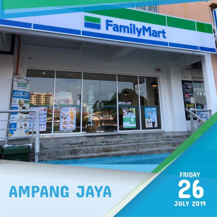 FamilyMart Ampang Jaya Opening Promotion (26 July 2019 - 25 August 2019)