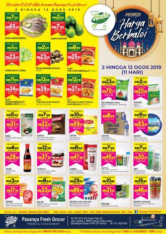 Fresh Grocer Promotion (2 Aug 2019 - 12 Aug 2019)