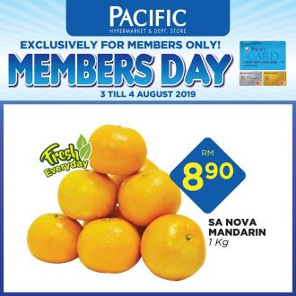 Pacific Hypermarket Members Day Promotion (3 August 2019 - 4 August 2019)