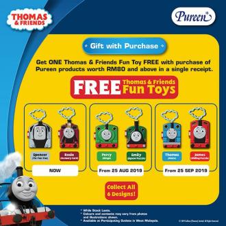 Pureen FREE Thomas & Friends Fun Toys