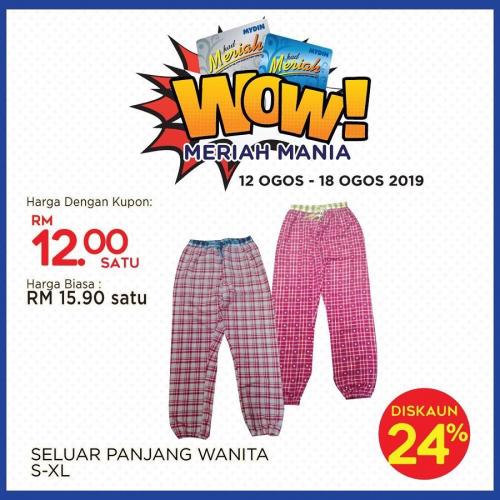 MYDIN Meriah Mania Coupons Promotion (12 August 2019 - 18 August 2019)