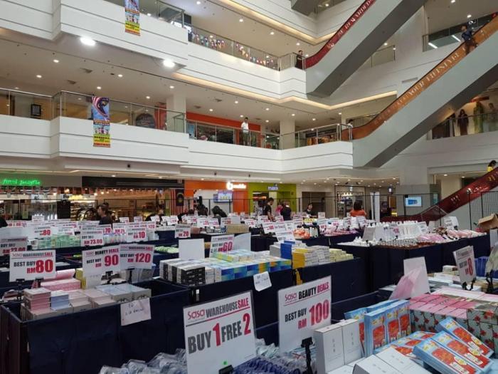 Sasa Warehouse Sale at Plaza Pelangi Johor Bahru (13 August 2019 - 18 August 2019)