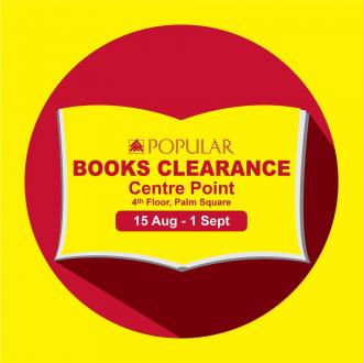 POPULAR Book Clearance Sale Up To 70% OFF at Centre Point Sabah (15 August 2019 - 1 September 2019)