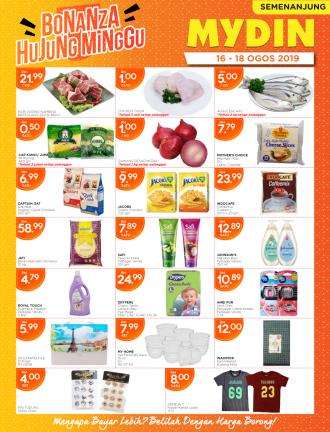 MYDIN Weekend Promotion (16 August 2019 - 18 August 2019)