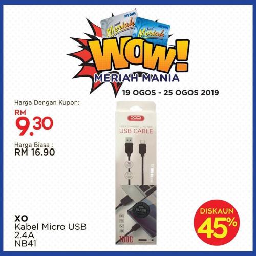 MYDIN Meriah Mania Coupons Promotion (19 August 2019 - 25 August 2019)