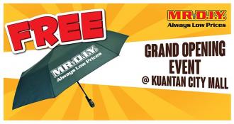 MR DIY Kuantan City Mall Opening Promotion (24 August 2019 - 25 August 2019)
