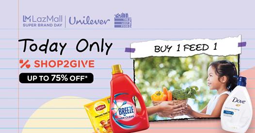 Unilever Buy 1 FREE 1 Promotion on Lazada Super Brand Day (20 August 2019)