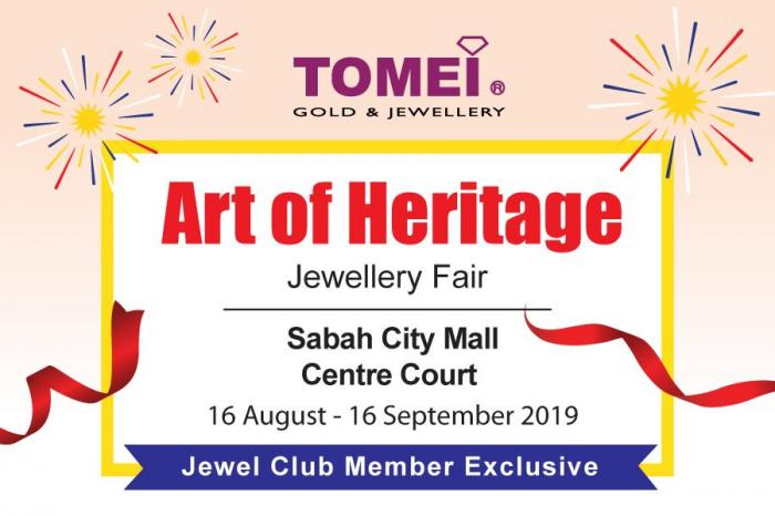 TOMEI Art Of Heritage Jewellery Fair (16 August 2019 - 16 September 2019)