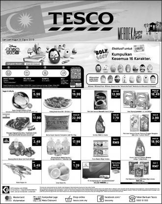 Tesco Weekend Promotion (22 August 2019 - 25 August 2019)