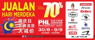 Merdeka Warehouse Sale Up To 80% OFF at PHL Convention Center (30 Aug 2019 - 9 Sep 2019)