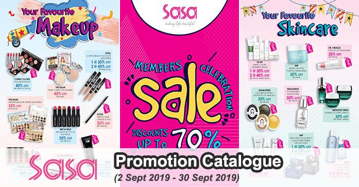 Sasa Promotion Catalogue (2 Sep 2019 - 30 Sep 2019)
