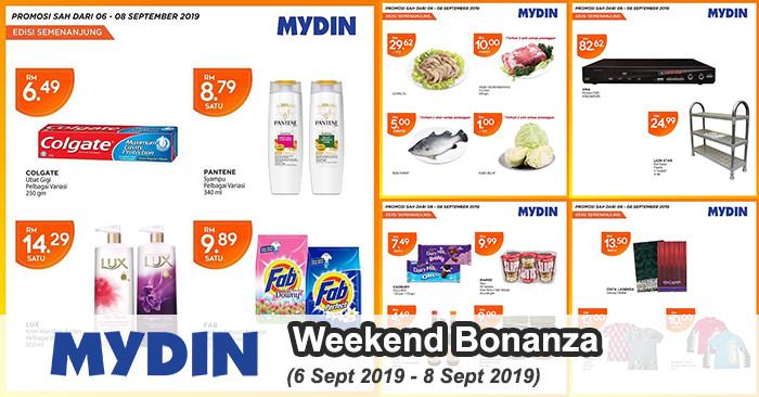 MYDIN Weekend Promotion (6 Sep 2019 - 8 Sep 2019)