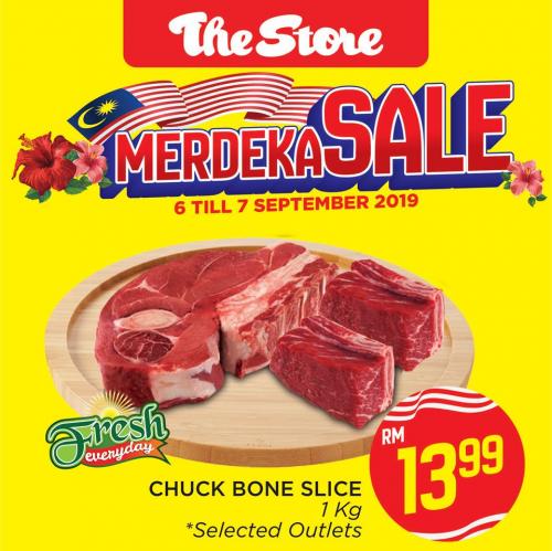 The Store Merdeka Sale Promotion (6 September 2019 - 7 September 2019)