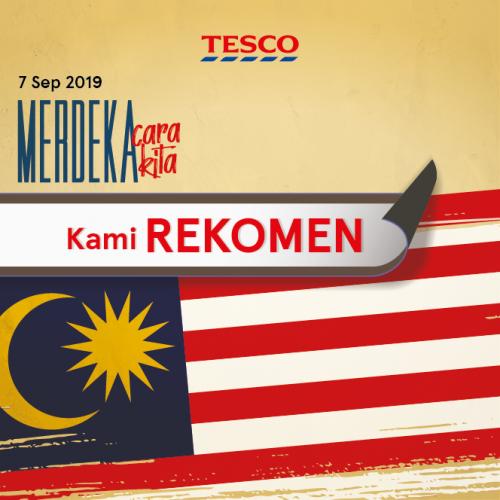 Tesco REKOMEN Promotion published on 7 September 2019