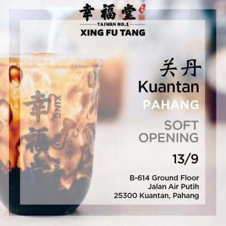 Xing Fu Tang Kuantan Pahang Opening Promotion 50% OFF Second Cup (13 Sep 2019)