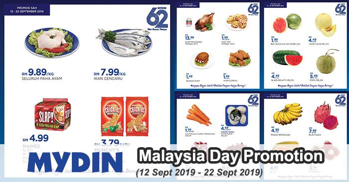 MYDIN Malaysia Day Promotion (12 Sep 2019 - 22 Sep 2019)