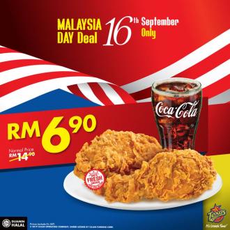 Texas Chicken Malaysia Day Deal Promotion (16 September 2019)