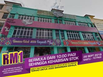 Pusat Pakaian Hari-Hari Kamunting Perak RM1 Promotion (28 September 2019)