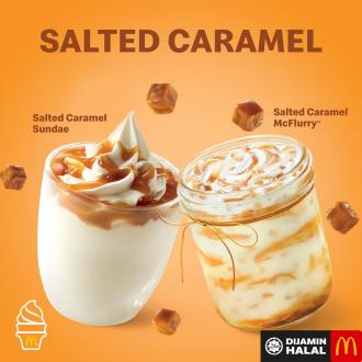 McDonald's Salted Caramel Desserts
