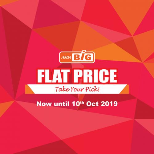 AEON BiG Flat Price Promotion (valid until 10 October 2019)
