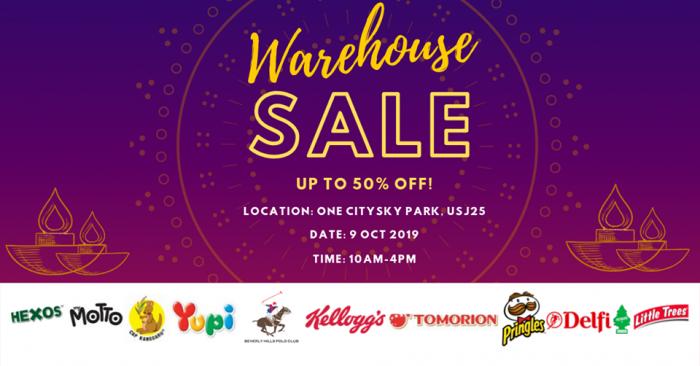 Delfi Warehouse Sale at One City Sky Park (9 October 2019)