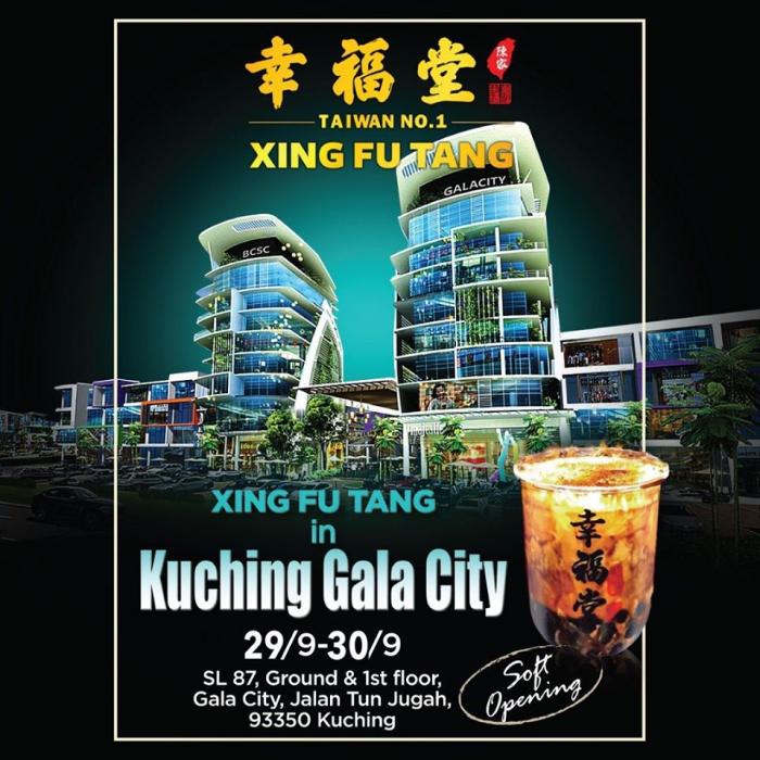Xing Fu Tang Kuching Gala City 50% off On 2nd Cup & Buy 1 FREE 1 Promotion (29 September 2019 - 30 September 2019)