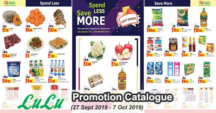 LuLu Hypermarket Promotion Catalogue (27 Sep 2019 - 7 Oct 2019)