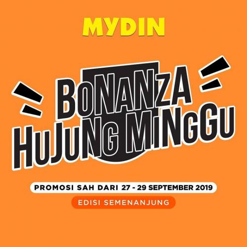 MYDIN Weekend Promotion (27 September 2019 - 29 September 2019)