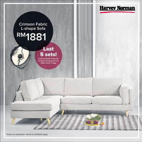 Harvey Norman Furniture Promotion (27 Sep 2019 13 Oct 2019)
